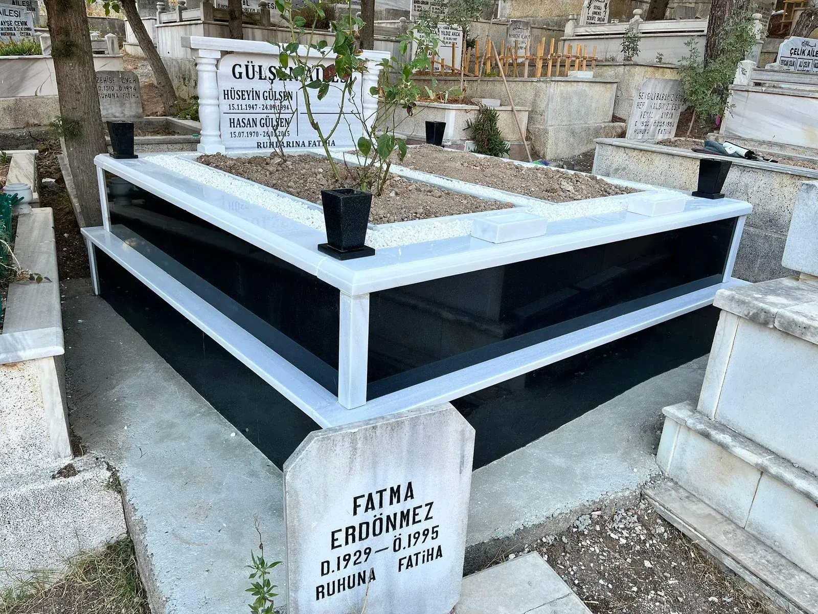 Mezar Yapımı için gerçek uygulama örneği