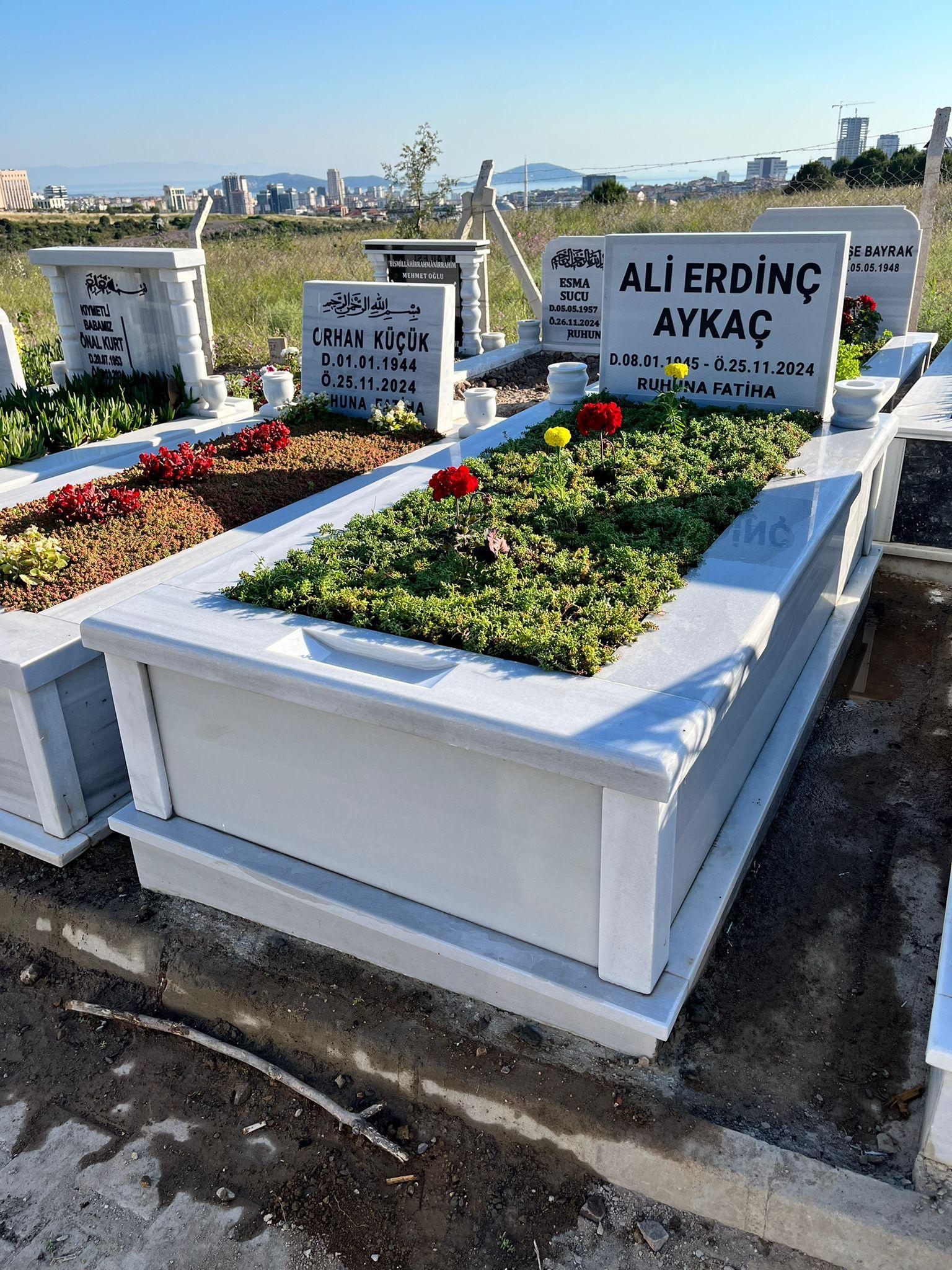 Mezar Peyzajı için gerçek uygulama örneği